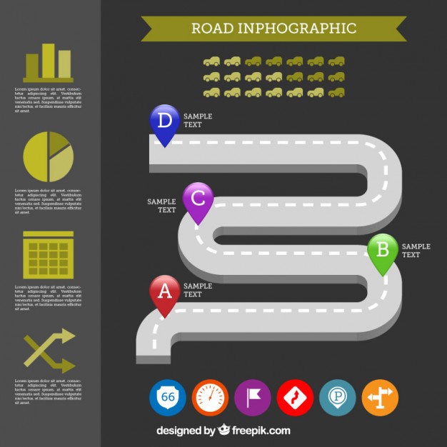 Infographic Road