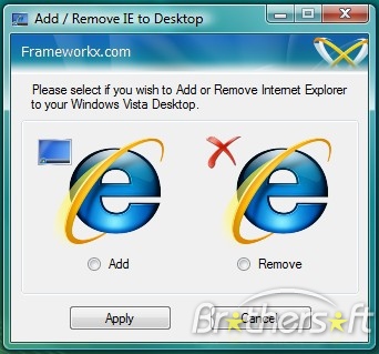 Internet Explorer Desktop Icon