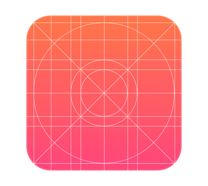 iOS 7 App Icon Template