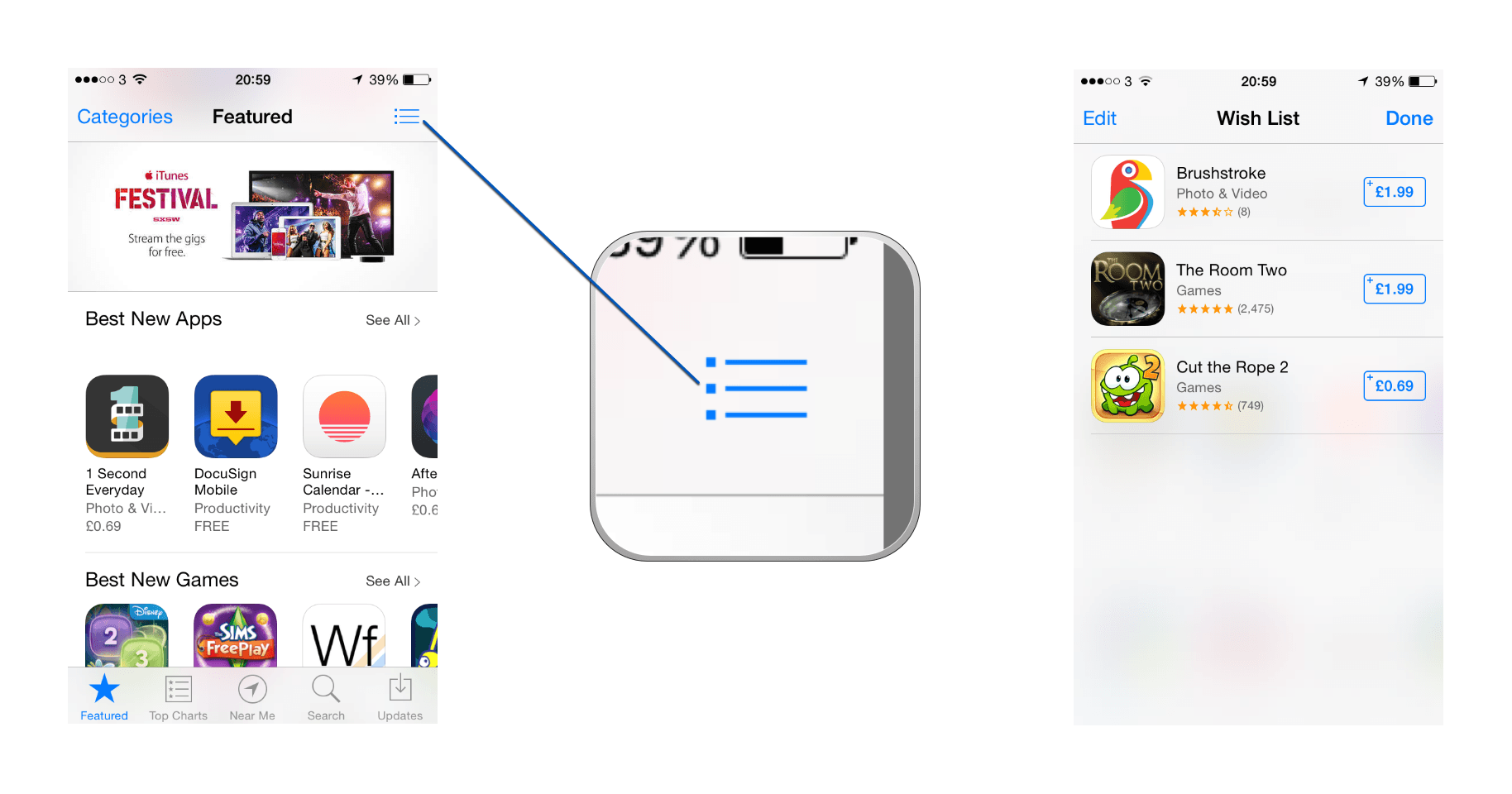 15 IOS List View Icon Images