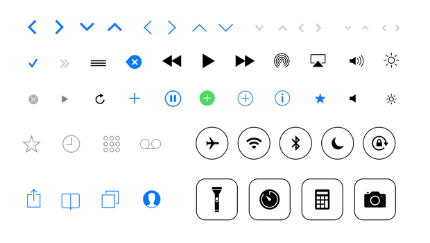 iOS 7 Icons