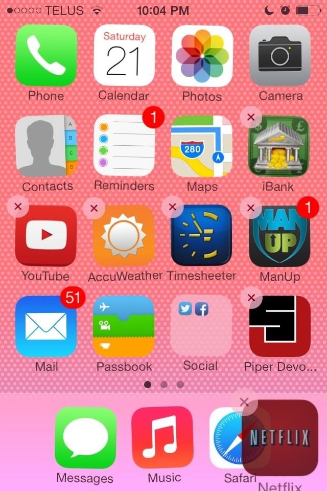 iPhone 5 App Icons