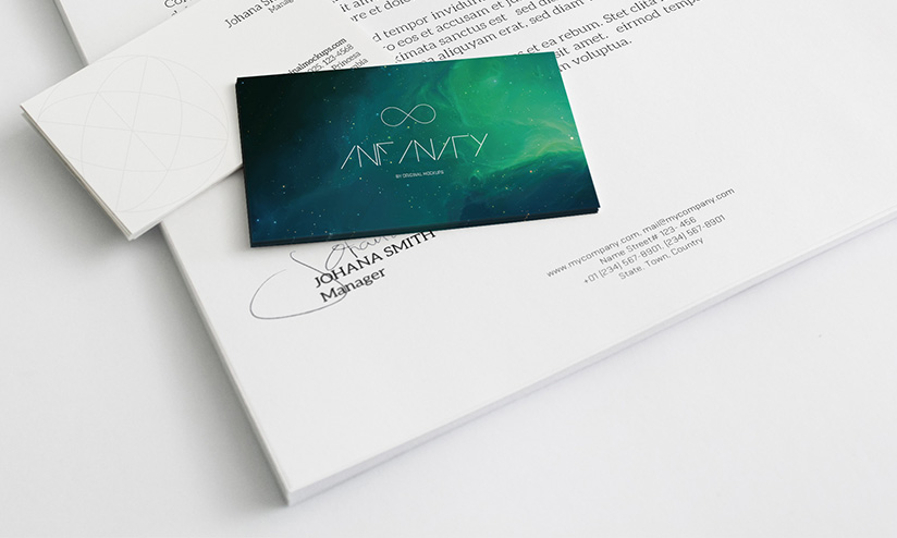 Letter Head Mockup PSD Letter Head Mockup PSD
