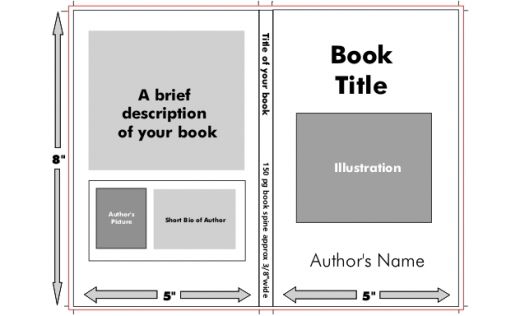 Make a Book Jacket Template