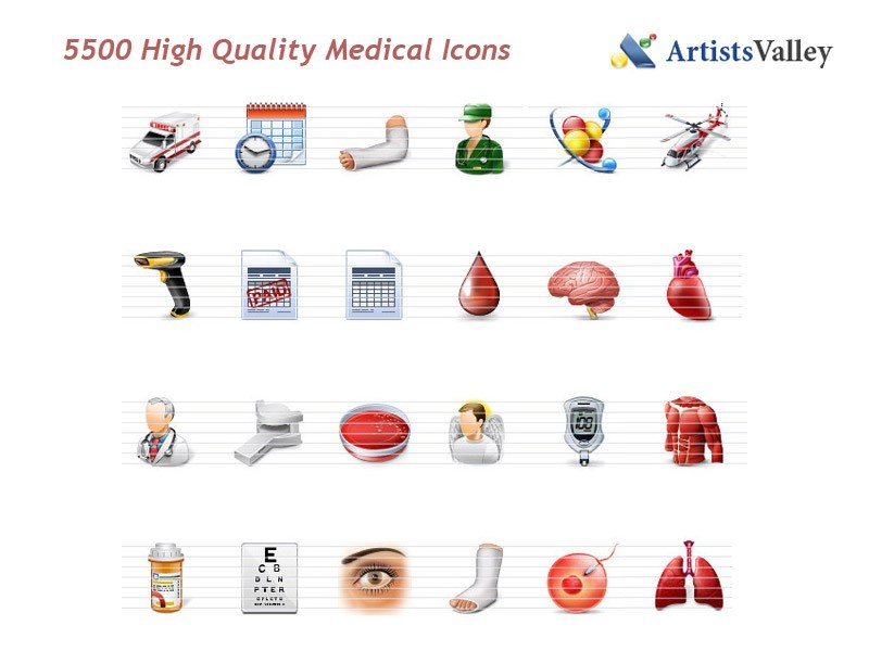 Medical Health Icons