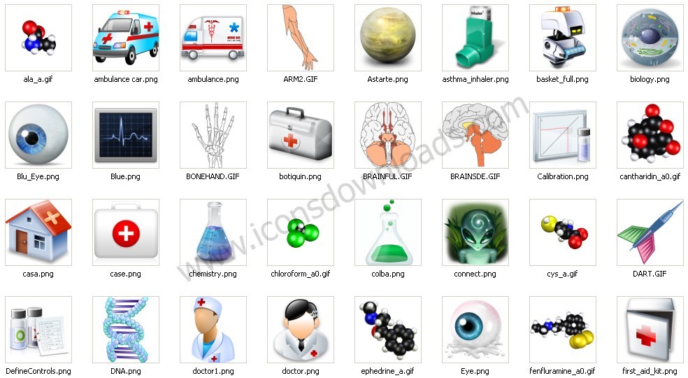 Medical Icons Free Download