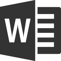 Microsoft Office Word Icon Microsoft Office Word Icon