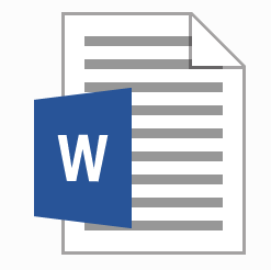 Microsoft Word 2013 Icon