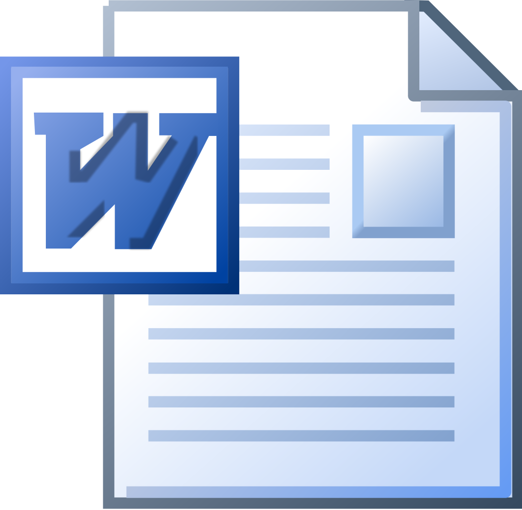 Microsoft Word File Icons