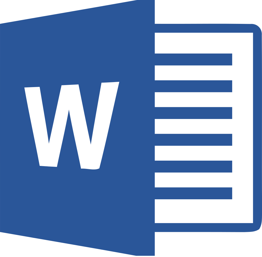 Microsoft Word Logo Microsoft Word Logo
