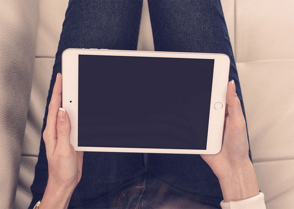 Mini iPad Mockup Template