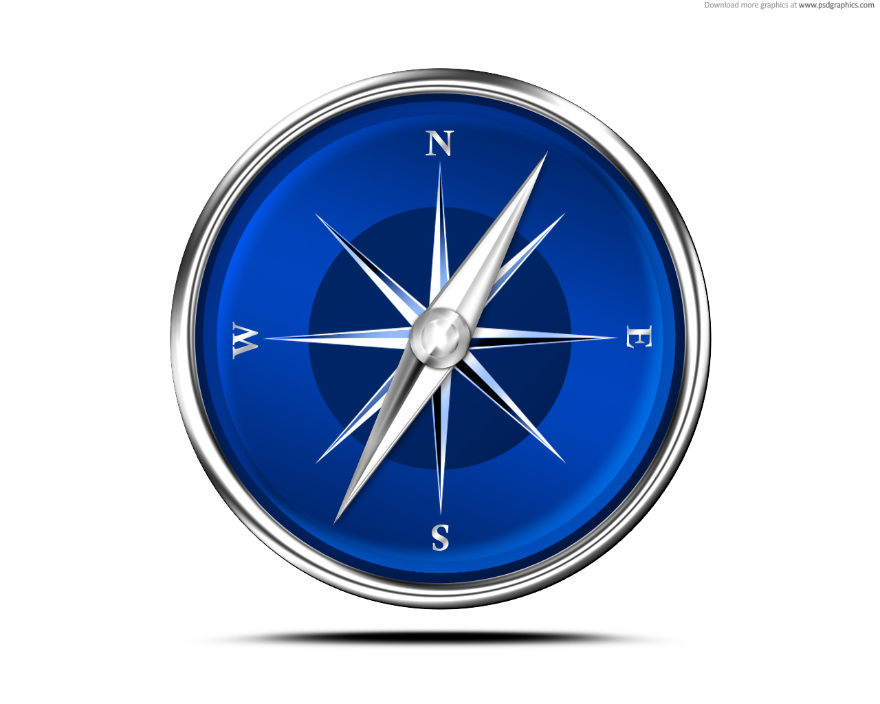 15 Compass Icon Blue Images