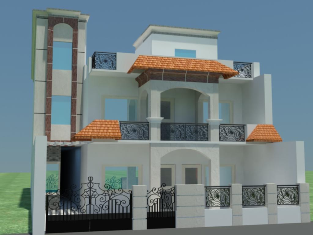 Modern Front House Elevation Designs