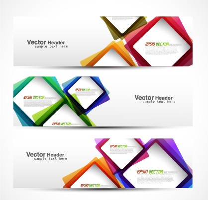 9 Modern Banner Vector Images