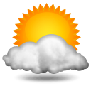 Mostly Sunny Weather Icon