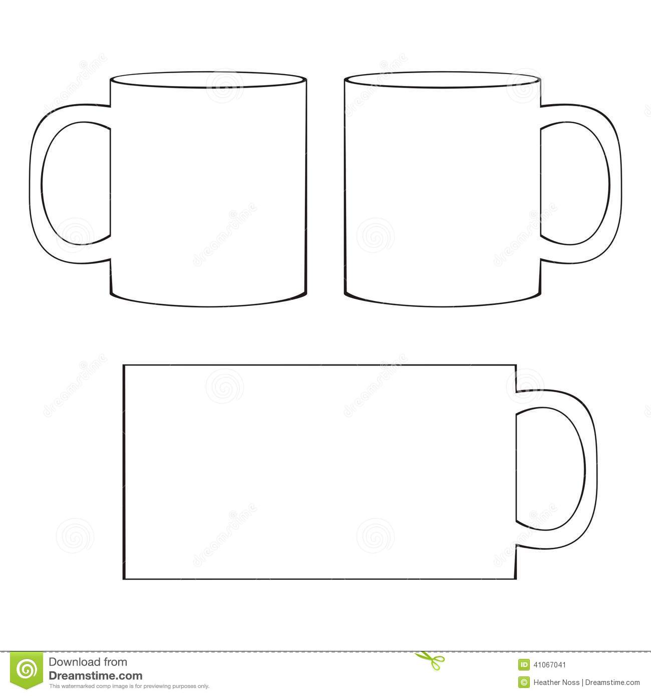 Mug Coffee Cup Template