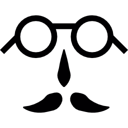 Mustache and Glasses