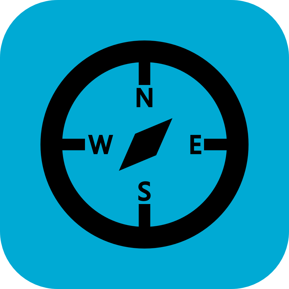 Navigation Compass Icon