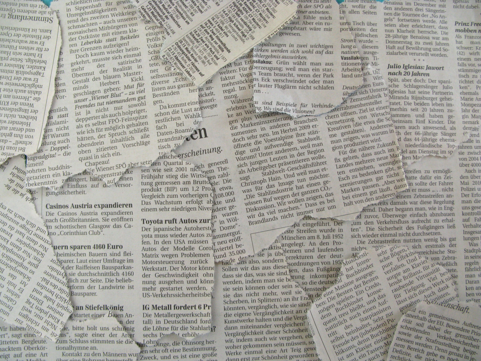 Newspaper Paper Texture