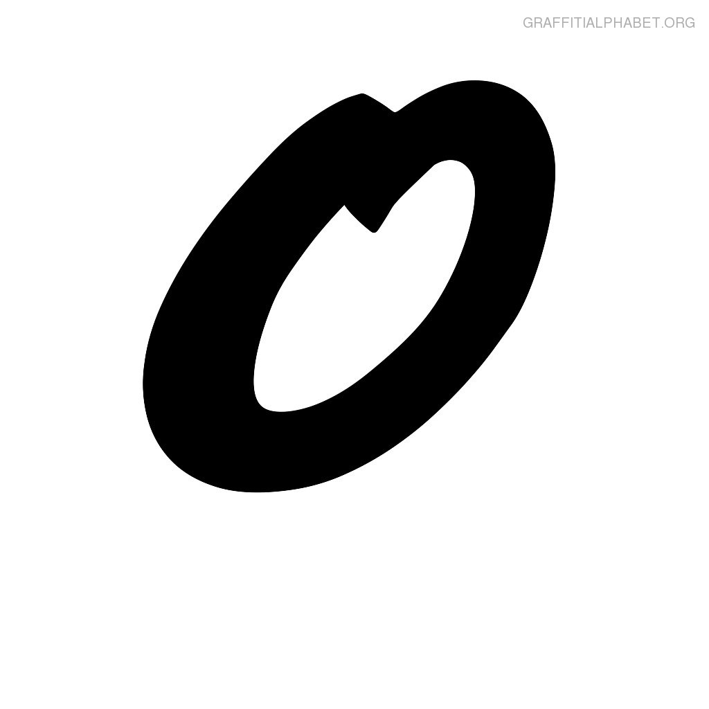 Printable Fonts of the Alphabet Letter O