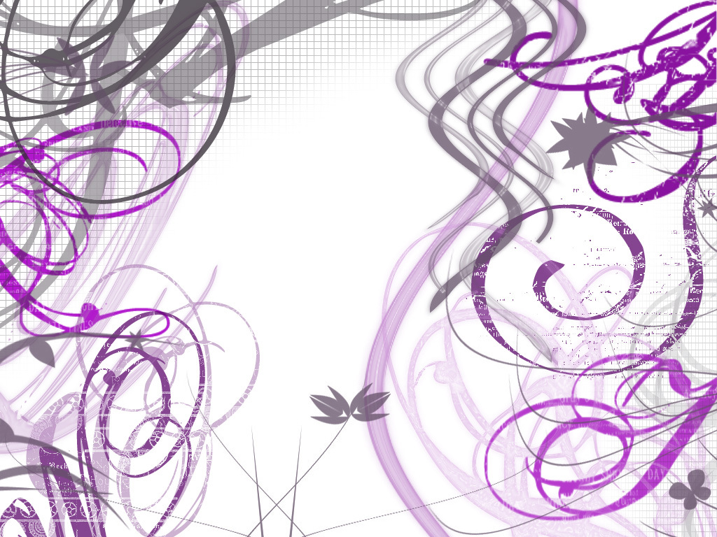 Purple and White Swirls