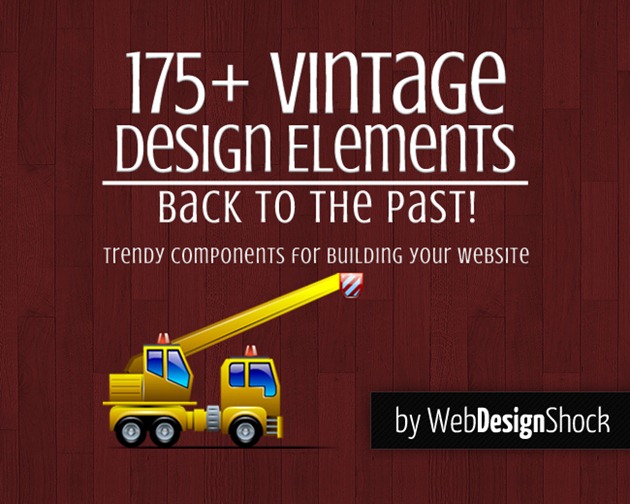 Retro Vintage Design Elements