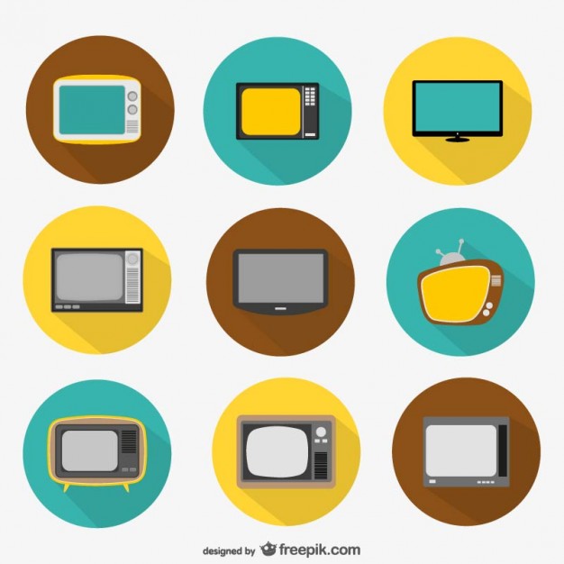 Round TV Icon