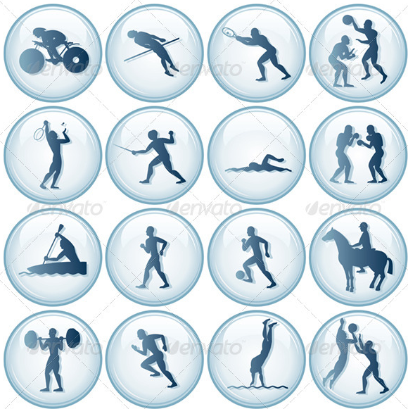 Sports Activities Clip Art