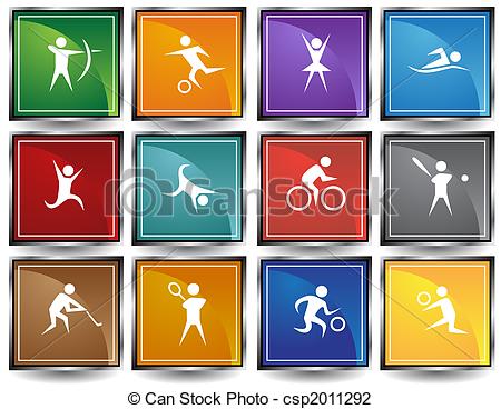 Sports-Themed Clip Art