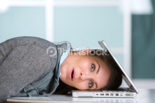 Stressed Out Stock Photo