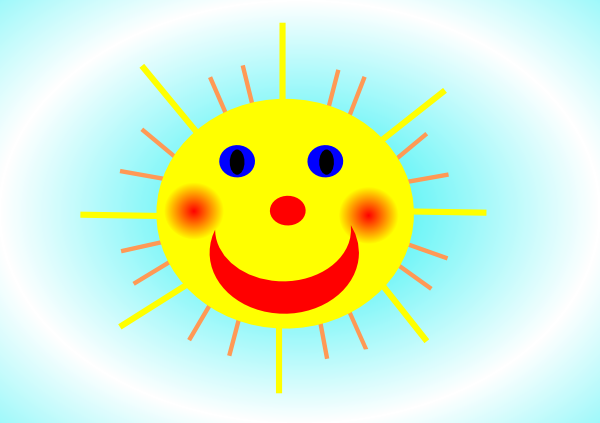 Summer Sun Clip Art