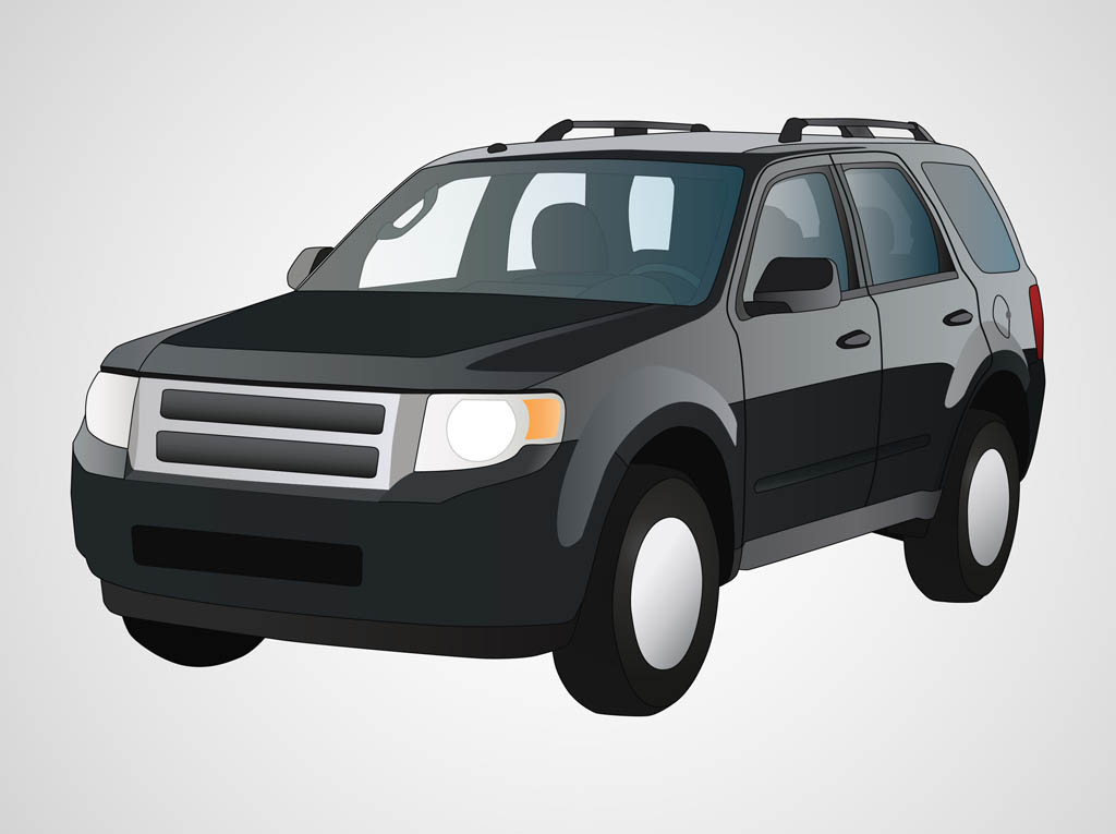 SUV Car Clip Art