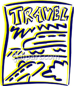 Travel Brochure Clip Art Free