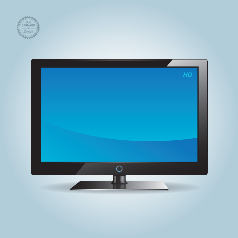 TV Icon Vector