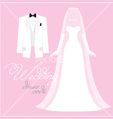 Vector Bride Wedding Dress