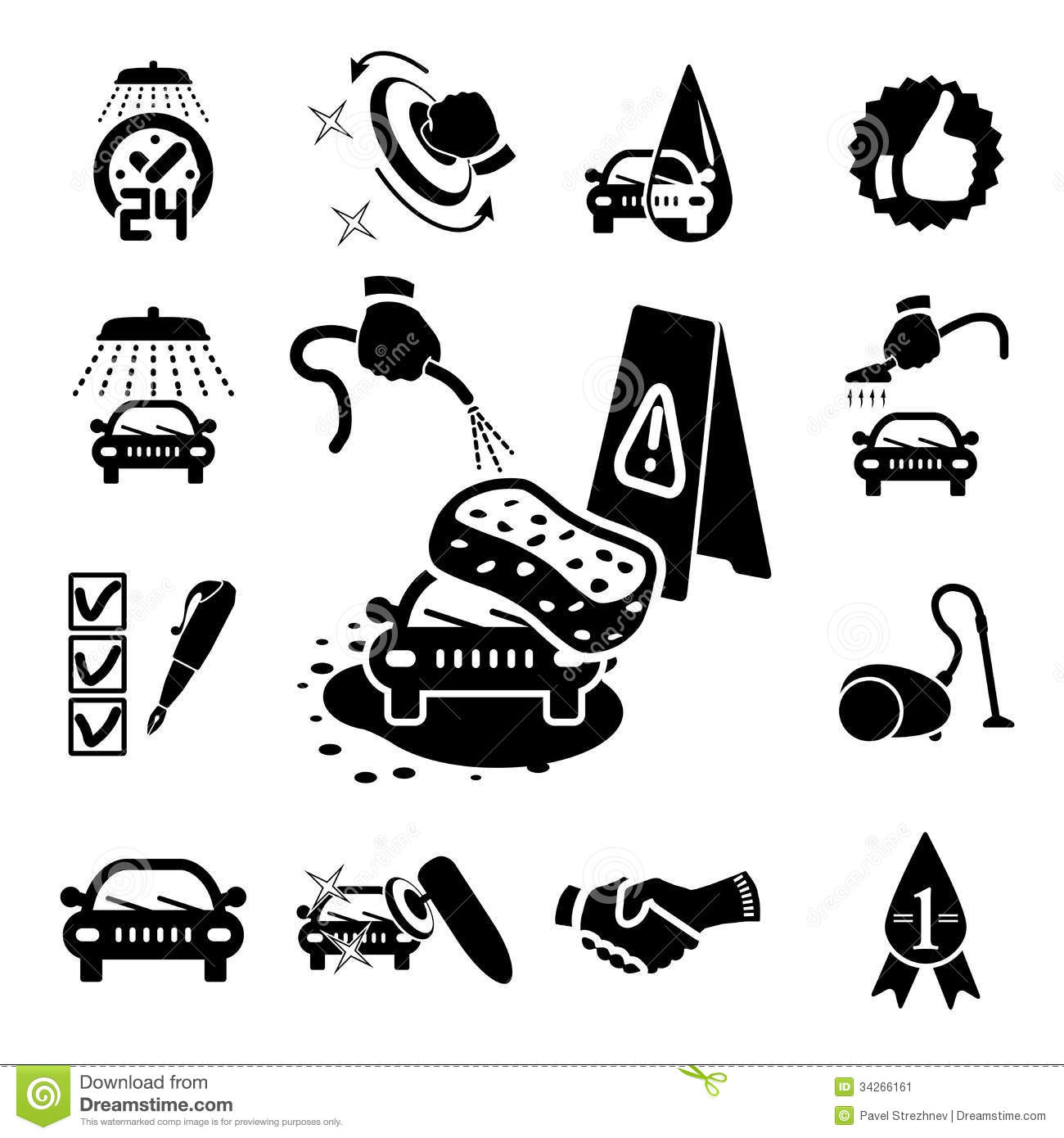 Vector Car Wash Vector Car Wash