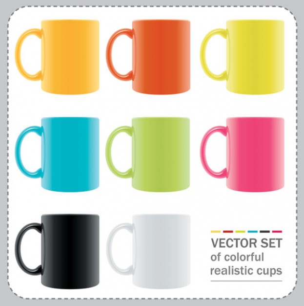 Vector Coffee Mug Template