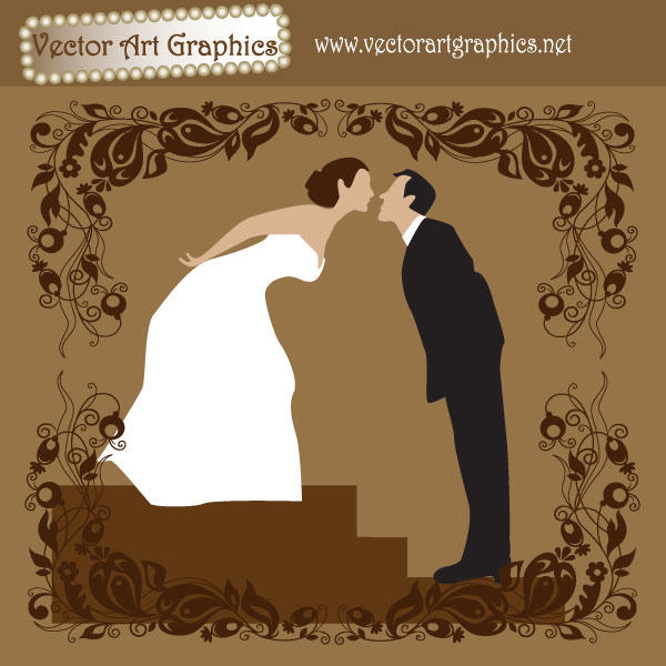 Vector Graphics Groom Wedding