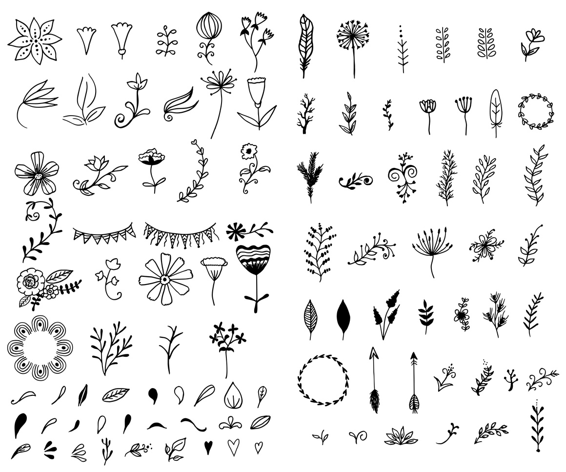 Vector Hand Drawn Elements