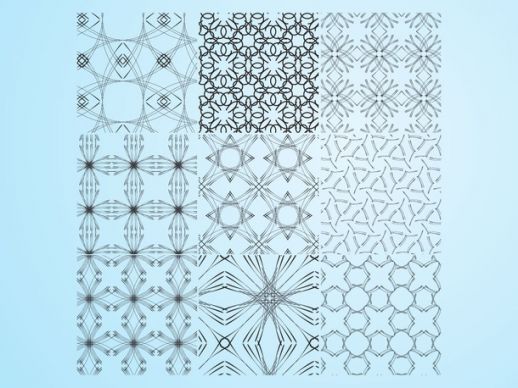 Vector Line Art Patterns