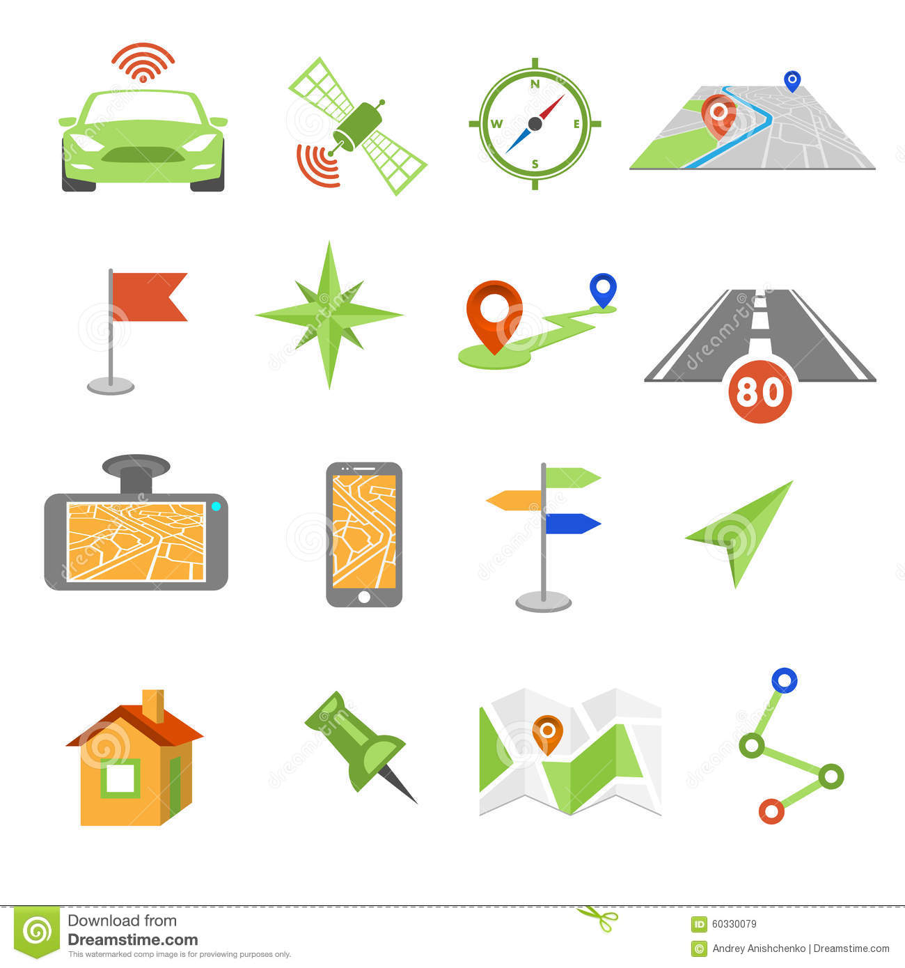 Vector Navigation Icons