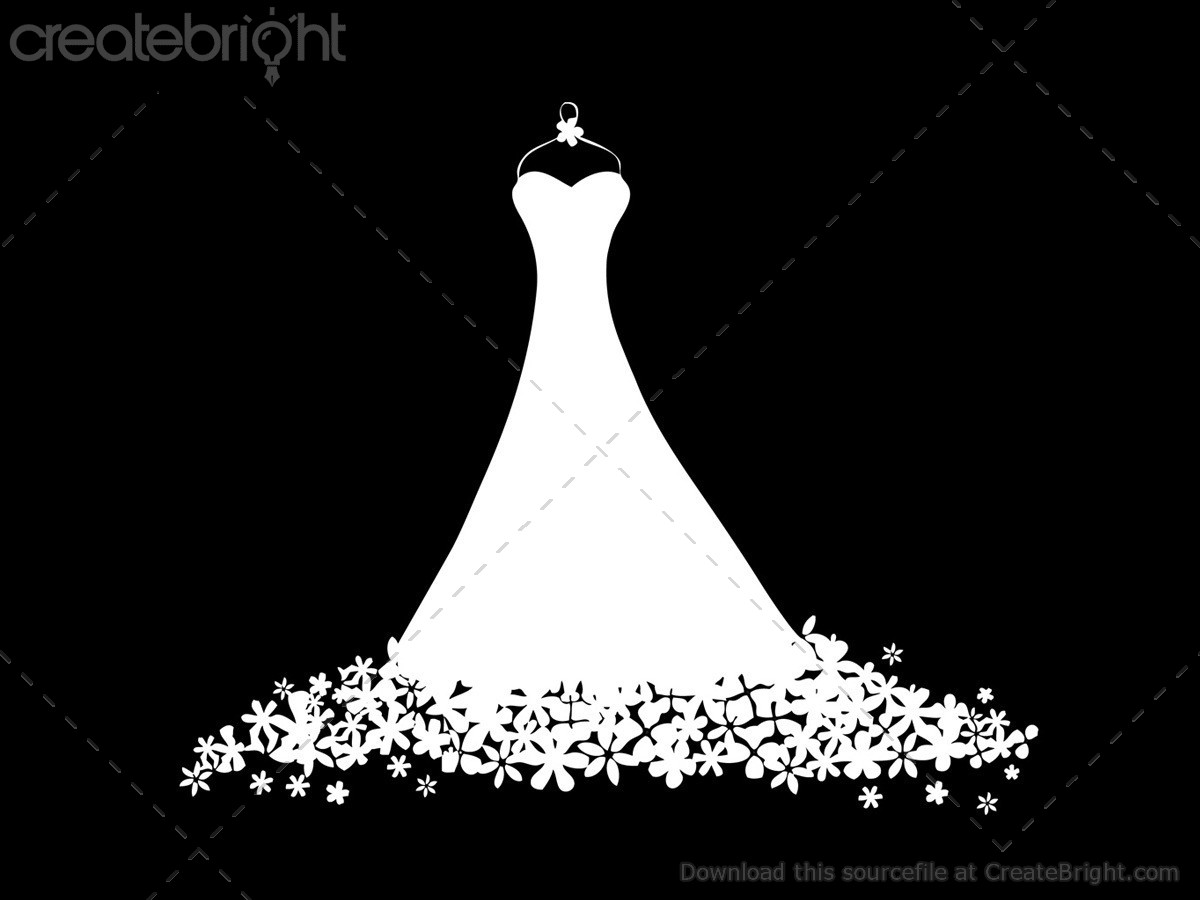 Vector Wedding Dresses