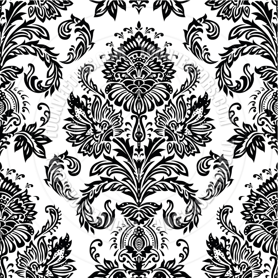 Victorian Seamless Vector Patterns