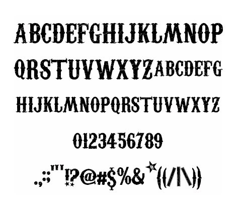 Vintage Circus Font Styles Vintage Circus Font Styles