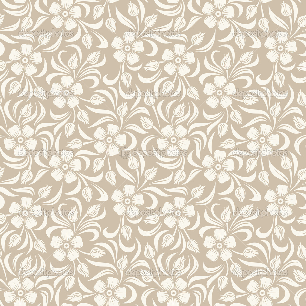 Vintage Floral Pattern Vector