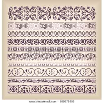 Vintage Ornate Frameborder Vintage Ornate Frameborder