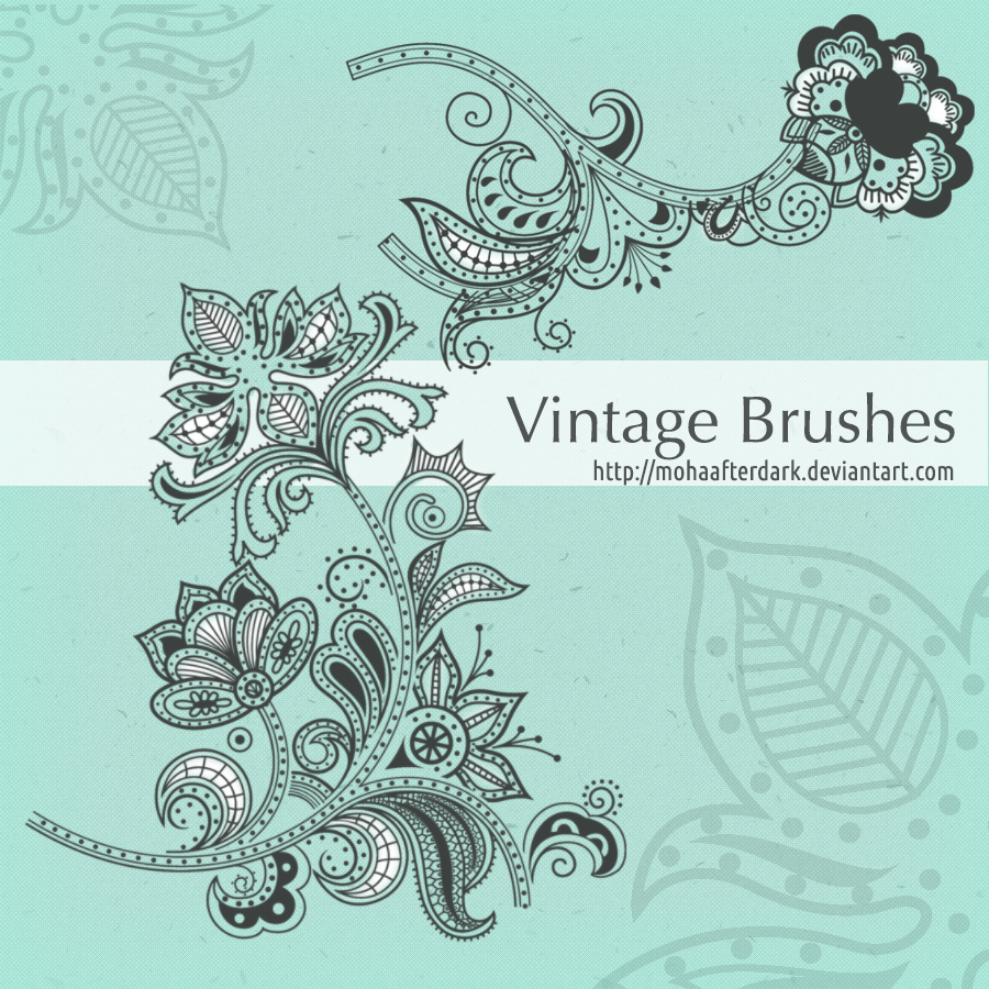 Vintage Photoshop Brushes Vintage Photoshop Brushes