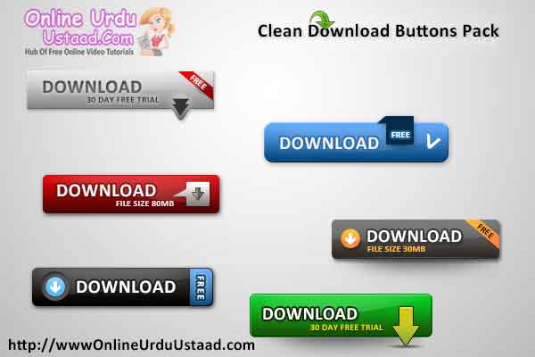 Web Buttons Free Download