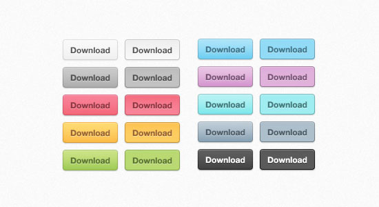 Web Design Buttons PSD Free Download Web Design Buttons PSD Free Download