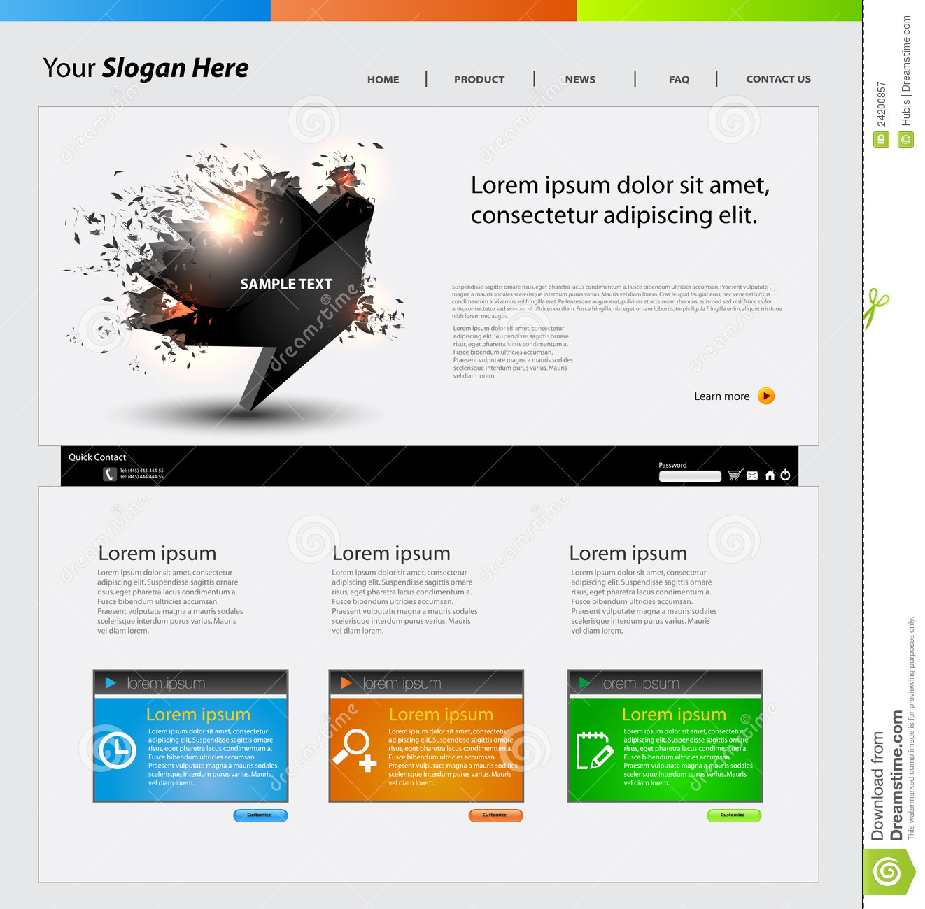 Website Design Template